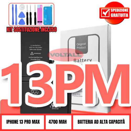 Batteria iphone pro max - iphone, 13